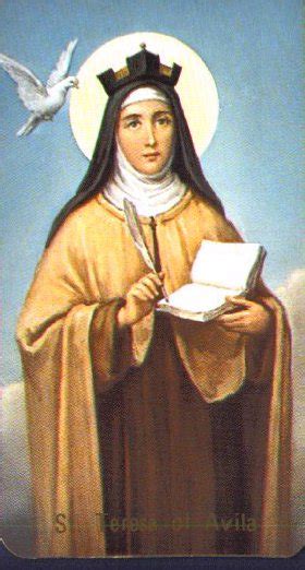 Feast Of St Teresa Of Avila 15th October Prayers And Petitions