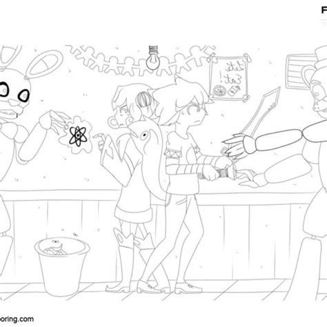 Fnaf Free Coloring Pages By Menta Rr 66 Free Printable Coloring Pages