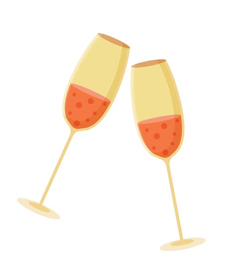 Champagne Glasses Cheers Celebration 21598025 Png