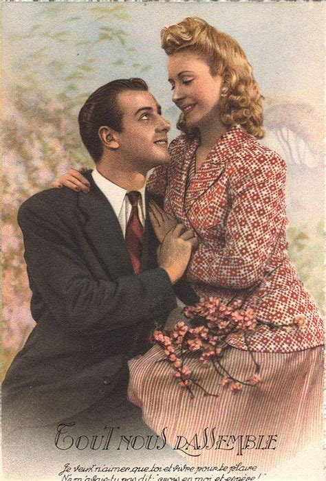 Reserved For Pamela Etsy Vintage Lovers Postcard Vintage Romance