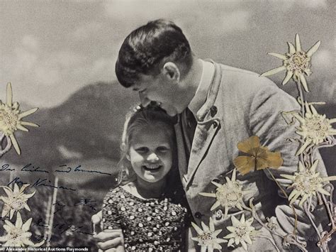 Astonishing Photo Of Adolf Hitler Smiling And Hugging Jewish Girl