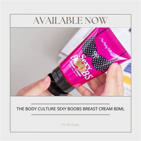 jual the body culture sexy boobs breast cream 80ml shopee indonesia