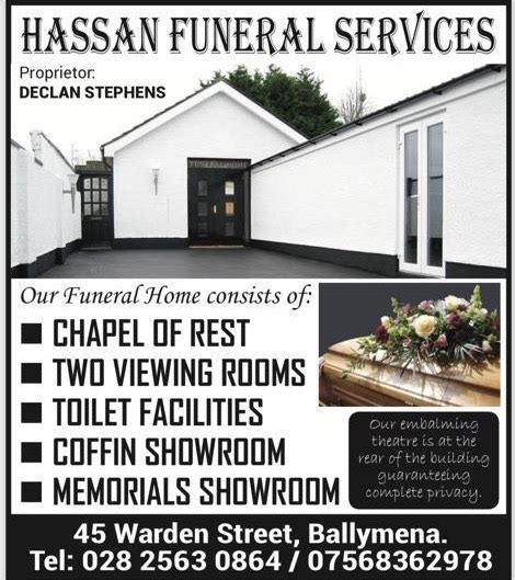 Hassan Funeral Services Under New Ownership Hassan Funeral Services