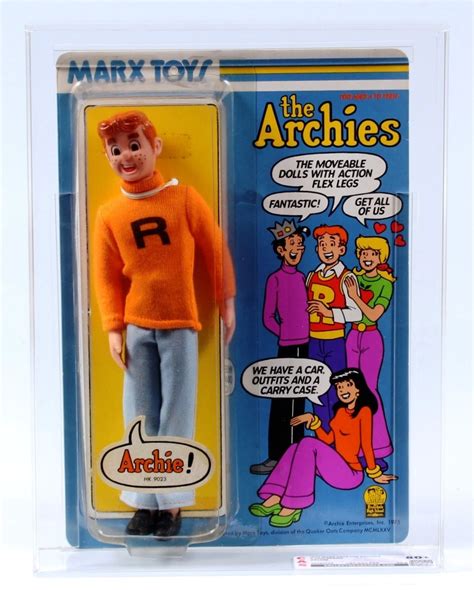 1975 Marx Toys The Archies Carded Action Figure Archie