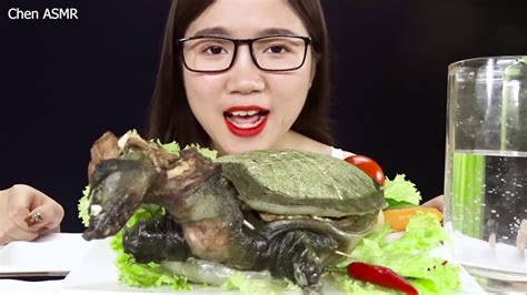 Asmr Mukbang Grilled Turtle Dish Youtube