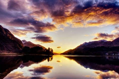 Sunset Colours On Loch Shiel Myhighlandphotography