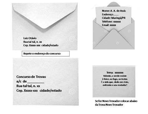 Sistema De Envelopes Para Concursos De Trovas Singrando Horizontes