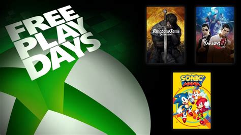Free Play Days Jeux Jouables Gratuitement Ce Week End Sur Xbox One