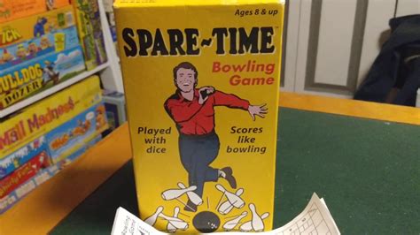 Spare Time Bowling Game Dice Game Youtube
