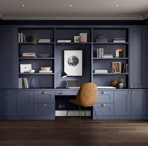 Luxury Blue Home Office Furniture Neville Johnson Blue Home Offices
