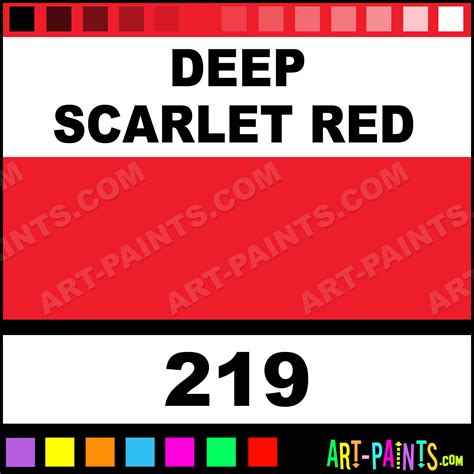 Deep Scarlet Red Polychromos Pastel Paints 219 Deep Scarlet Red