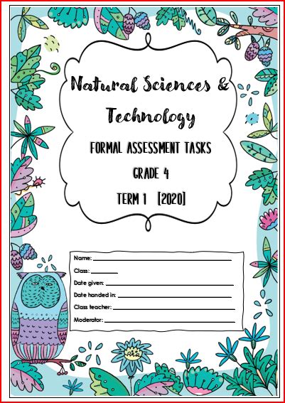 Natural Sciences And Tech Gr 4 Term 1 2020 Teacha