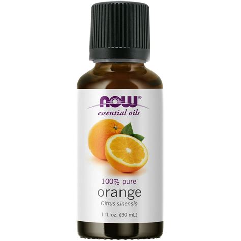 Now Essential Oils Orange Oil Uplifting Aromatherapy Scent Cold