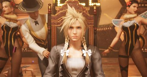Cloud Aerith And Tifa Will Have Multiple Outfits During The Cross