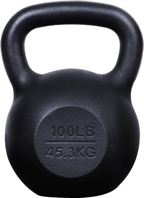 Amazon Fitvids Powder Coated Cast Iron Kettlebell Lbs Weights