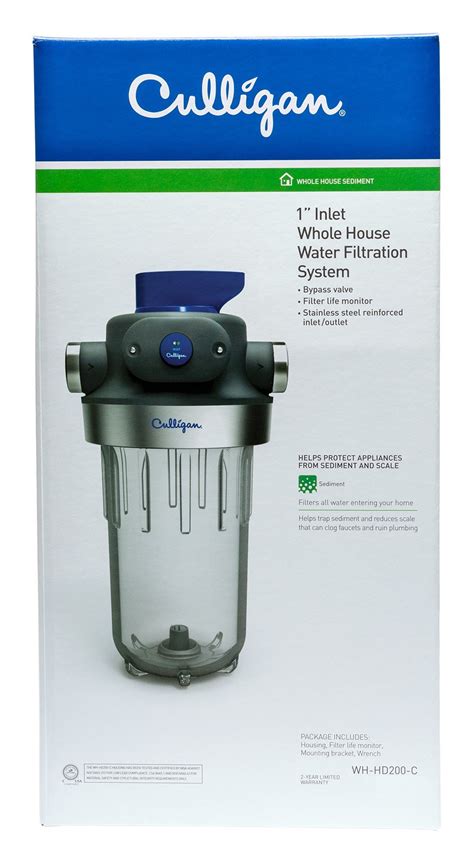Culligan Wh Hd200 C Whole House Heavy Duty 1 Inletoutlet Filtration