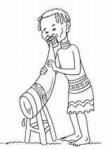Africains Coloriage Pintar Africanos Africain Gulli Coloriages Africaine Personnages Africano Africanas Afrocolombianos Refugee Maternelle Baobab Colorier Projets Ninos Imagui Habitants sketch template
