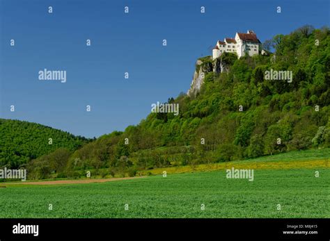 Werenwag Castle Near Beuron In The Upper Danube Valley Oberes Donautal