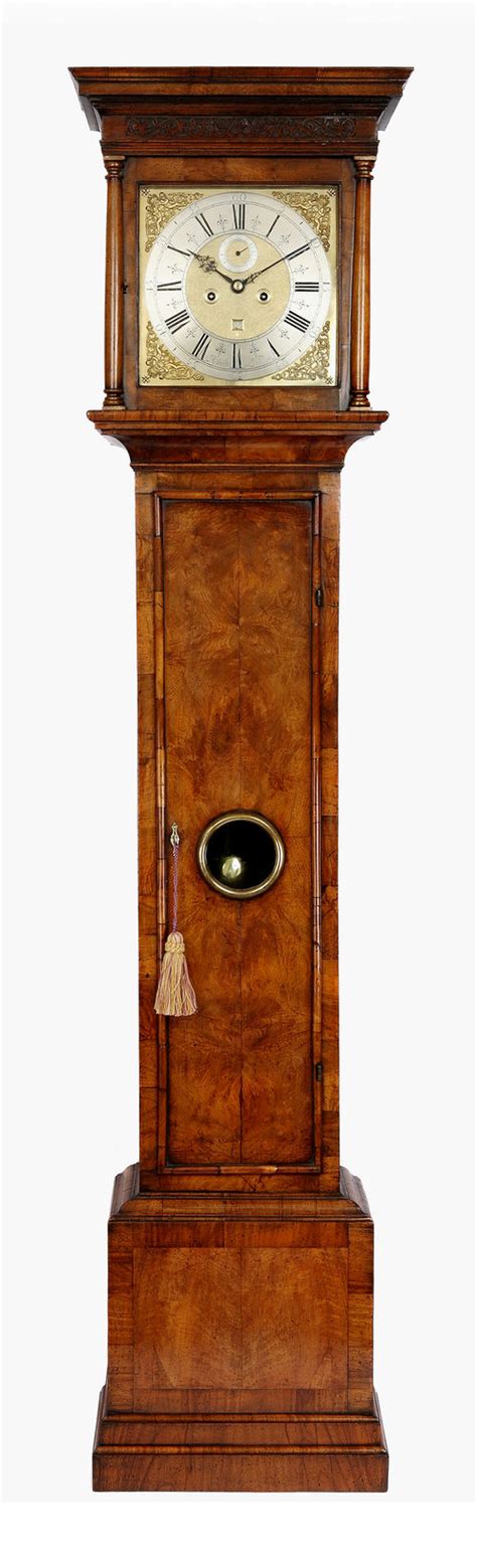 Antiques Atlas Walnut Longcase Clock By Asselyn Of London
