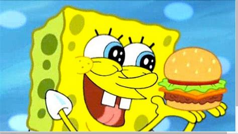 Spongebob Eating Krabby Patty Alla Tok