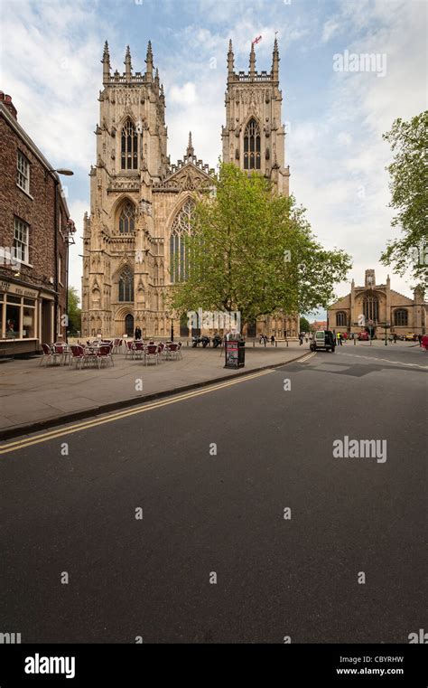 York Minster Gothic Cathedralyork Minster Cathedral Stock Photo Alamy