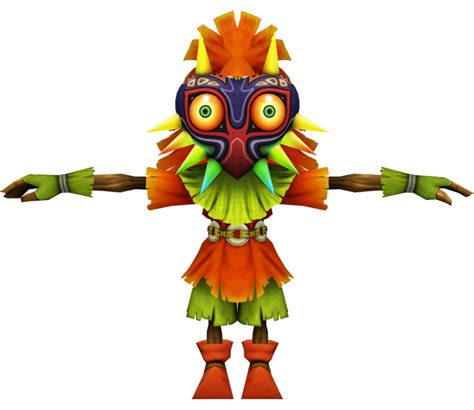 Wii U Super Smash Bros For Wii U Skull Kid The Models Resource