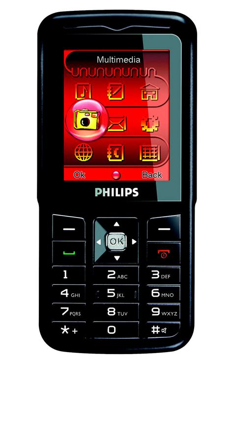 Mobile Phone Ct0292blk00 Philips