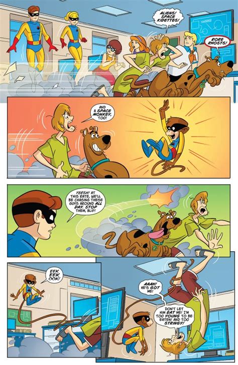Exclusive Preview Scooby Doo Team Up 20 13th Dimension Comics