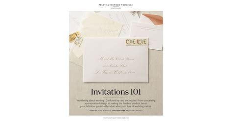 Martha Stewart Wedding Invitations Martha Stewart Weddings Surge Et