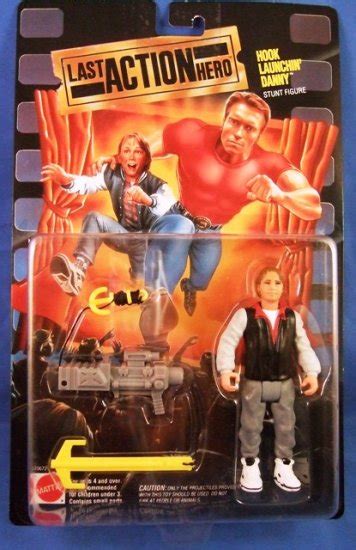 1993 Mattel Last Action Hero Hook Launchin Danny Stunt Movie