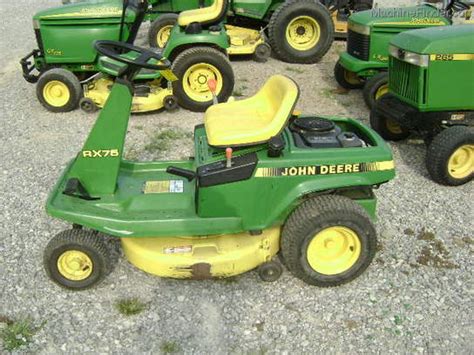 1989 John Deere Rx75 Lawn And Garden And Commercial Mowing John Deere