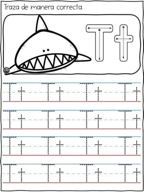 Cuaderno Trazo Abc Imagenes Educativas Preschool Alphabet Practice