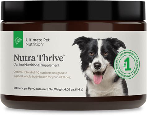 It provides 40 different powerful ingredients to help my cat was a little unsure about your product at first, but kept putting just a little on her dry food. Nutra Thrive & Ultimate Pet Nutrition Review - PetFoodReviewer