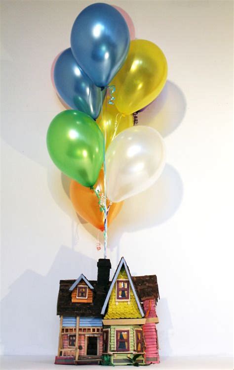 Model House From Up Crafts Balloons Disney Pixar Up