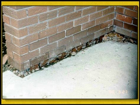 Why Do Bricks Fall Apart On The Bottom Row Of A Wall