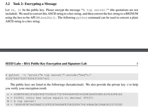 Task Encrypting A Message Let E N Be The Chegg Com
