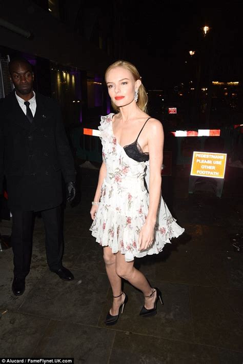 Kate Bosworth Stuns In Girly And Sexy Dress At Baftas Bash Daily Mail