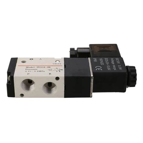 Dc12v 14” 3 Way 2 Position Pneumatic Solenoid Valve For Water Air Gas