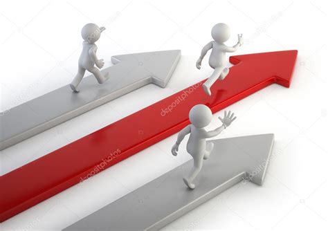 3d Small People Competitive Advantage Stock Photo By ©art3d 41643713
