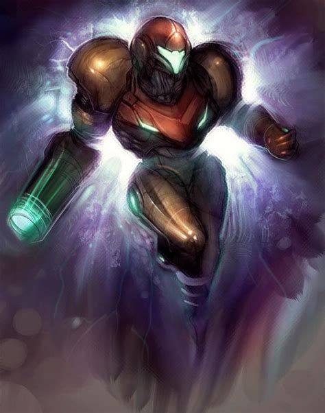 concept art of samus from metroid prime 2 echoes 💜 r metroid