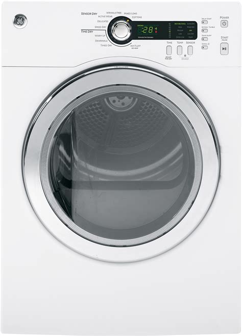 Ge Dcvh480ekww 24 Inch Electric Dryer With Sensor Dry Dewrinkle