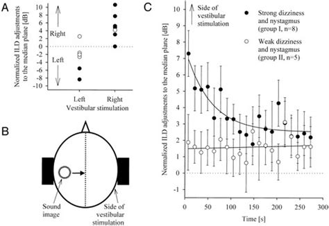 Vestibular Influence On Human Auditory Space Perception Journal Of