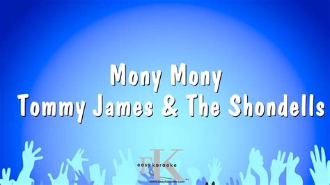Mony Mony Tommy James And The Shondells Karaoke Version Youtube