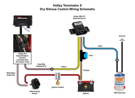 Holley Terminator X Fuel Pump Wiring