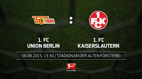 2. Bundesliga | 1. FC Union Berlin - 1. FC Kaiserslautern | Vorschau