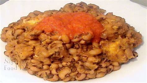 Nigerian Beans And Plantain Porridge Nigerian Food Recipes Youtube