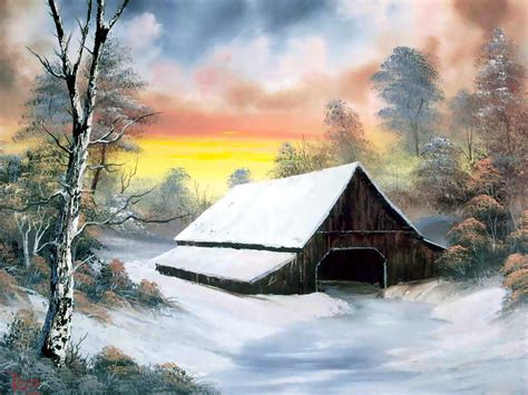 Real Bob Ross Painting At Explore Collection Of