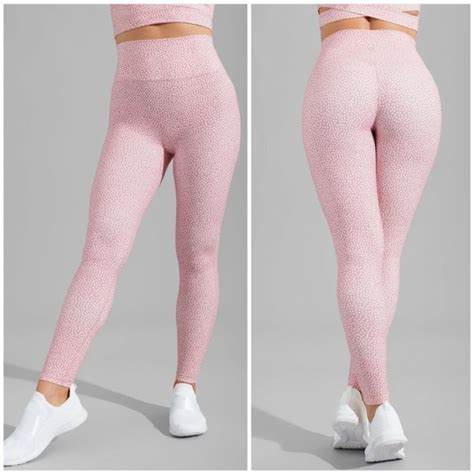 buffbunny pants and jumpsuits buffbunny bossy print pink legacy leggings poshmark