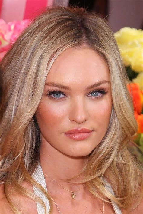 Candice Swanepoel Soft Golden Blond Hair B E A U T Y Candice