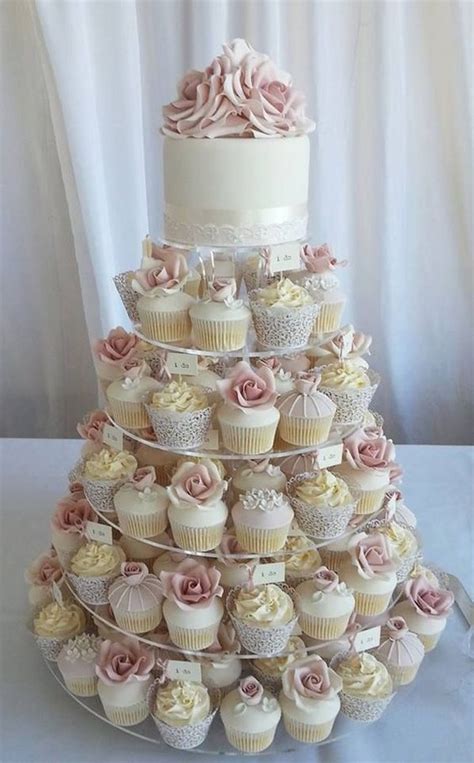 15 Mouthwatering Wedding Cakes With Cupcakes Oh Best Day
